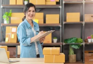 How can storage solutions support e-commerce and growing online businesses?
