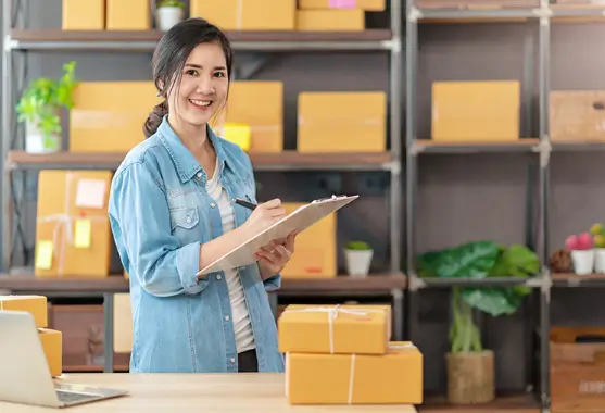 How can storage solutions support e-commerce and growing online businesses?